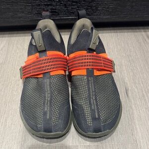Nike Black and Orange Sneakers
